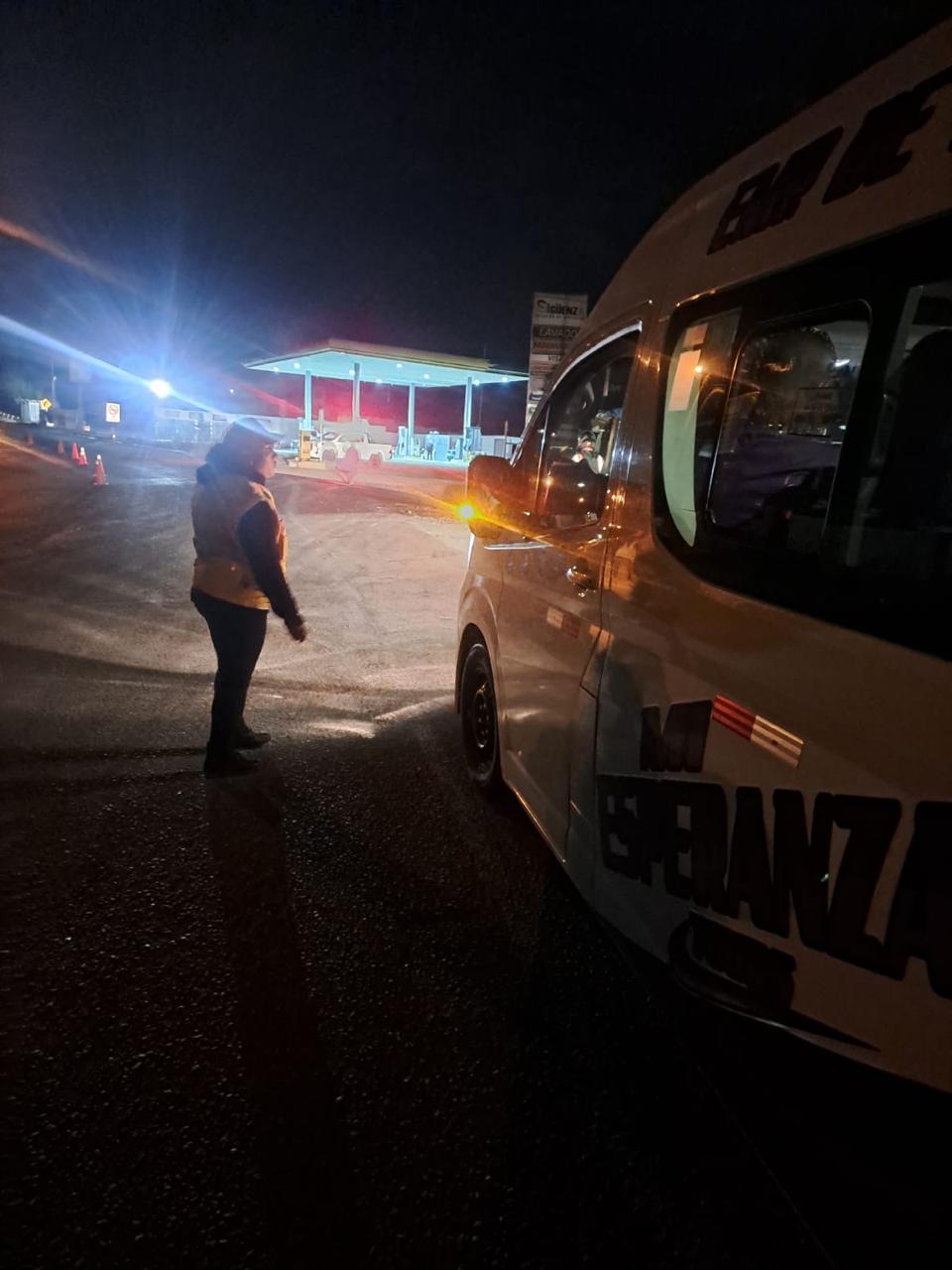 Operativo de seguridad vial en Pomabamba