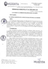Vista preliminar de documento ORDENANZA MUNICIPAL N° 014-2024-MPH-CM