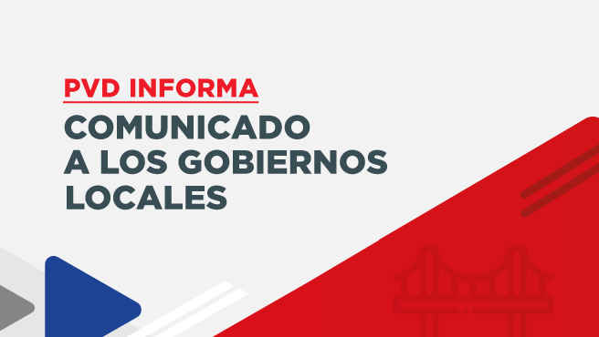 Comunicado a los gobiernos locales