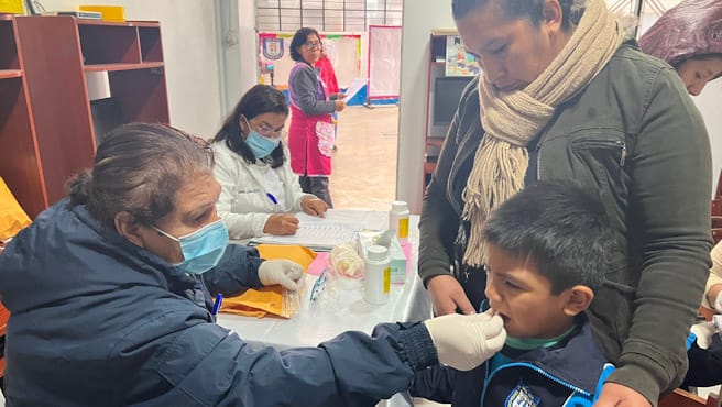 Ate: más de 2500 alumnos participan en campañas de desparasitación