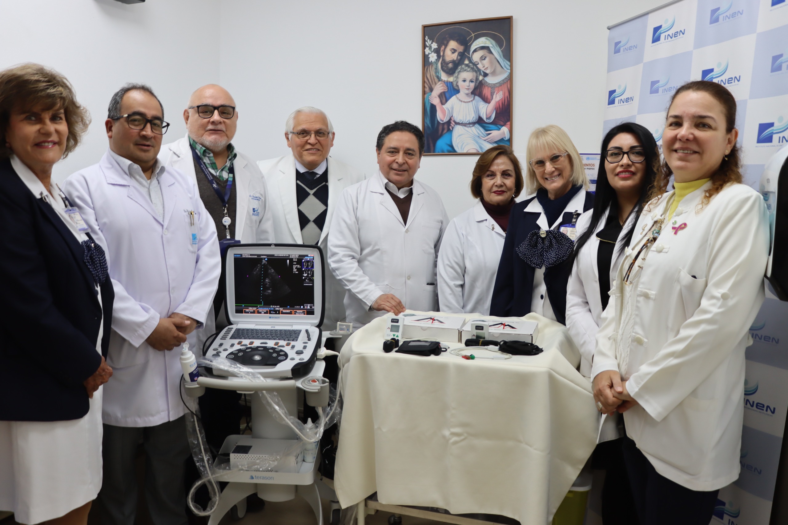 INEN atenderá a más de 500 pacientes oncológicos al mes con nuevos equipos en el Servicio de Cardiología