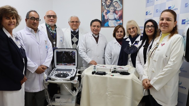 INEN atenderá a más de 500 pacientes oncológicos al mes con nuevos equipos en el Servicio de Cardiología 