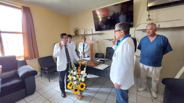 Juramentación nueva junta directiva cuerpo médico 2023-2025