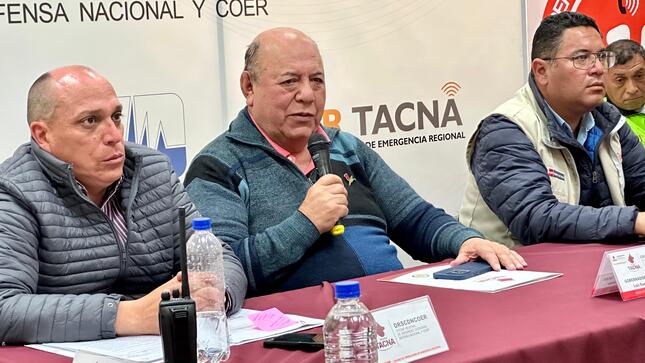 Gobernador coordina acciones para enfrentar la inseguridad durante Fiestas de Tacna