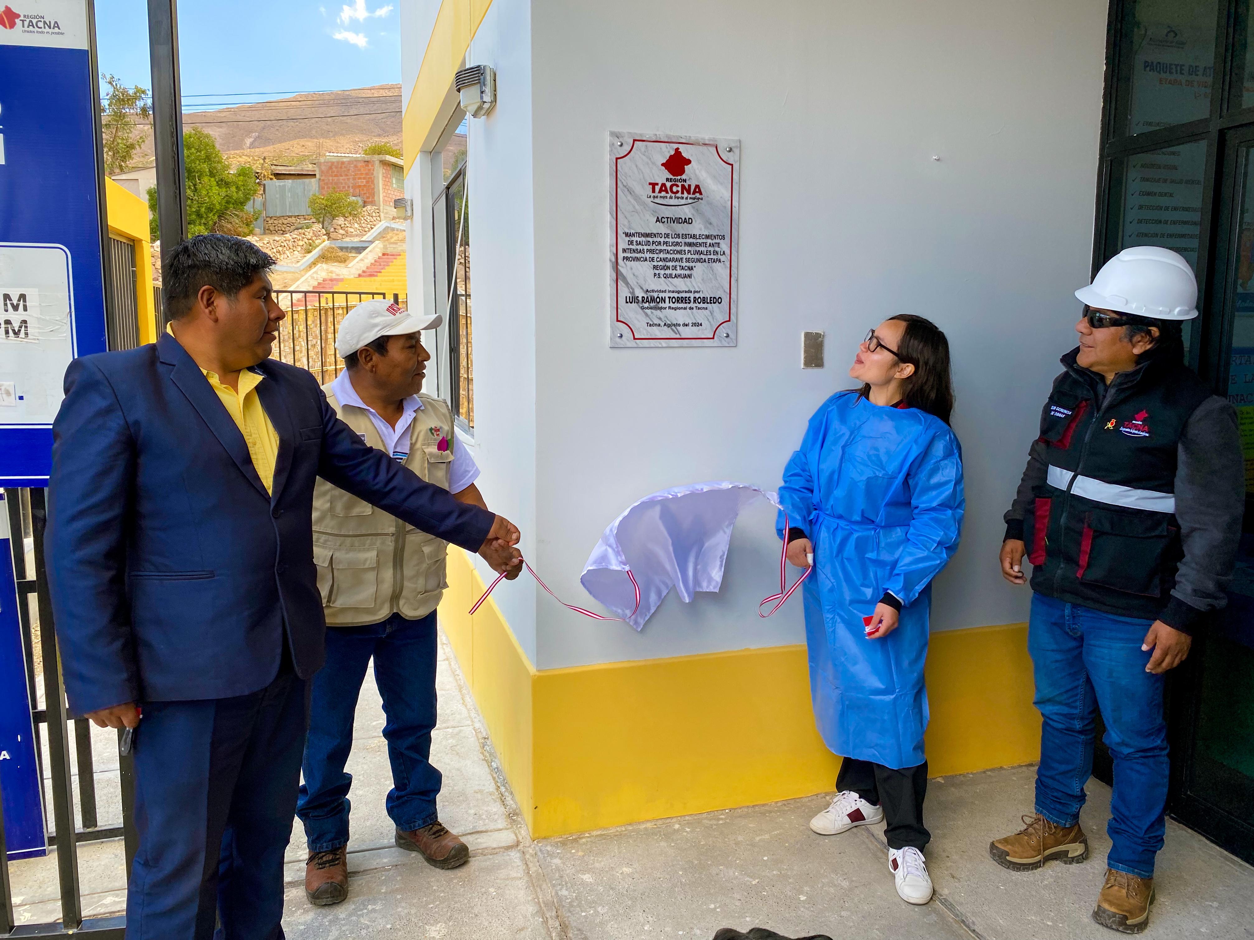 Quilahuani vuelve a sonreír con más salud