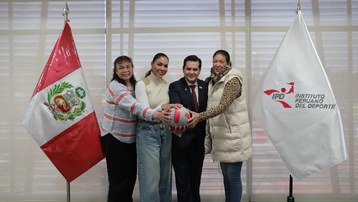 IPD y glorias del vóley nacional promoverán el deporte en la juventud