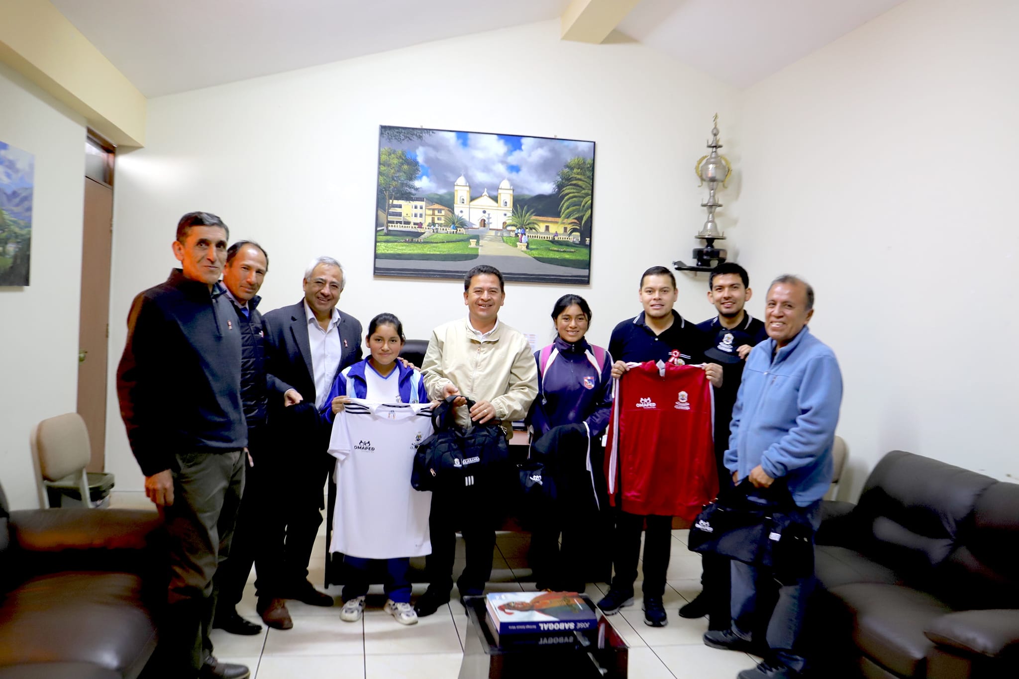Entrega de indumentaria