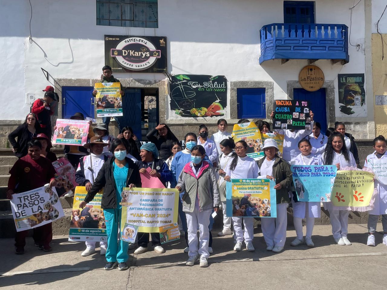 lanzamiento de la campaña de vacunación antirrábica