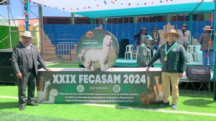 Viceministro Iván Ramos llegó a Puno para participar de este evento que se desarrolla en Macusani, “Capital Alpaquera del Perú y el Mundo”.