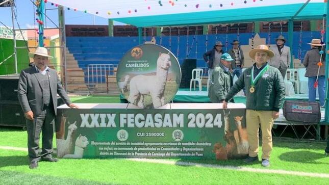 Viceministro Iván Ramos llegó a Puno para participar de este evento que se desarrolla en Macusani, “Capital Alpaquera del Perú y el Mundo”.