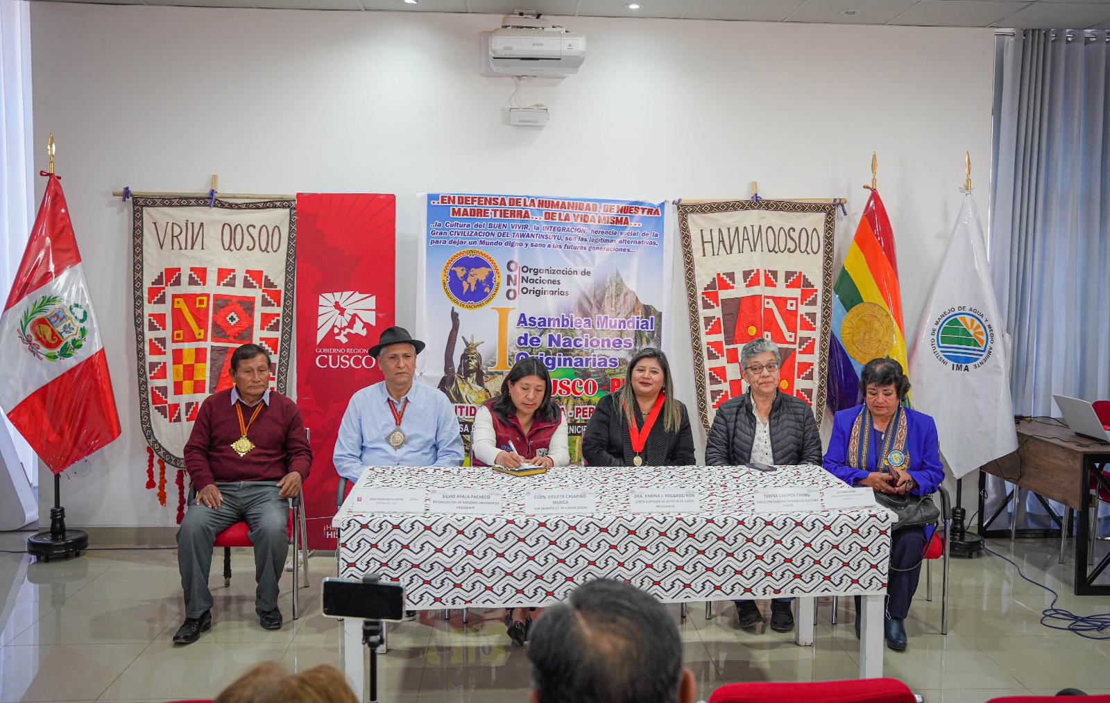 Presidenta de la Corte de Cusco anunció el desarrolló del Congreso Internacional de Interculturalidad