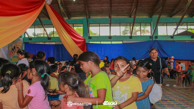 Municipalidad de Megantoni viene promoviendo el bienestar educativo y los derechos de la infancia para las futuras generaciones