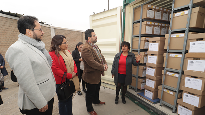 AGN y Proyecto Iberarchivos impulsan la gestión documental en el Hospital Hermilio Valdizán