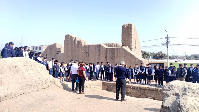  Esta vez, la I.E.P. Líderes de Guadalupe realizó una visita a las ruinas de Anlape.