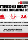 Vista preliminar de documento INTRODUCCION - PADRON ESTADISTICO 2023 - UGEL 03