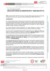 Vista preliminar de documento Resolución de Oficina de Administración N° 000204-2024-OA