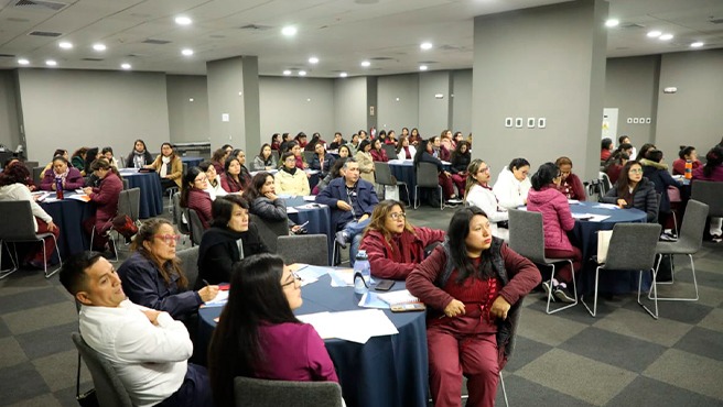 Foto 1 Profesionales de obstetricia se capacitaron sobre el cuidado de la salud mental de las gestantes