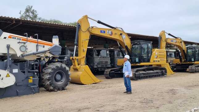 Gobierno Regional adquiere maquinaria pesada para fortalecer respuesta frente a emergencias