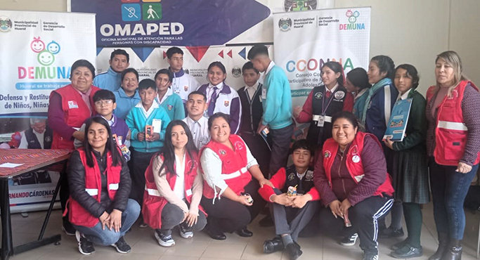Eligen a alumno aucallamino como Coordinador General Provincial del CCONNA