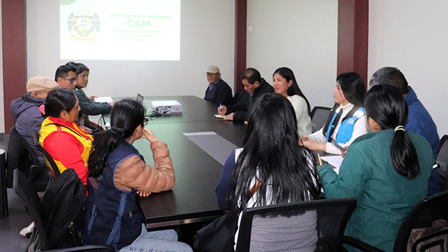 Comisión Ambiental Municipal de Aucallama realiza Quinta Sesión Ordinaria
