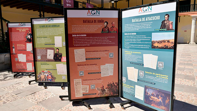La institución inauguró la exposición "La Campaña Final. Consolidación de la Independencia del Perú"
