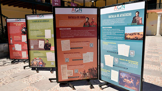 La institución inauguró la exposición "La Campaña Final. Consolidación de la Independencia del Perú"