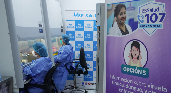 EsSalud refuerza vigilancia sanitaria y servicios ante alerta por Viruela Símica (Mpox)
