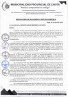 Vista preliminar de documento RESOLUCIÓN DE ALCALDIA N° 085-2024-MPCH-A