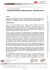 Vista preliminar de documento Resolución de Oficina de Administración N° 000206-2024-OA