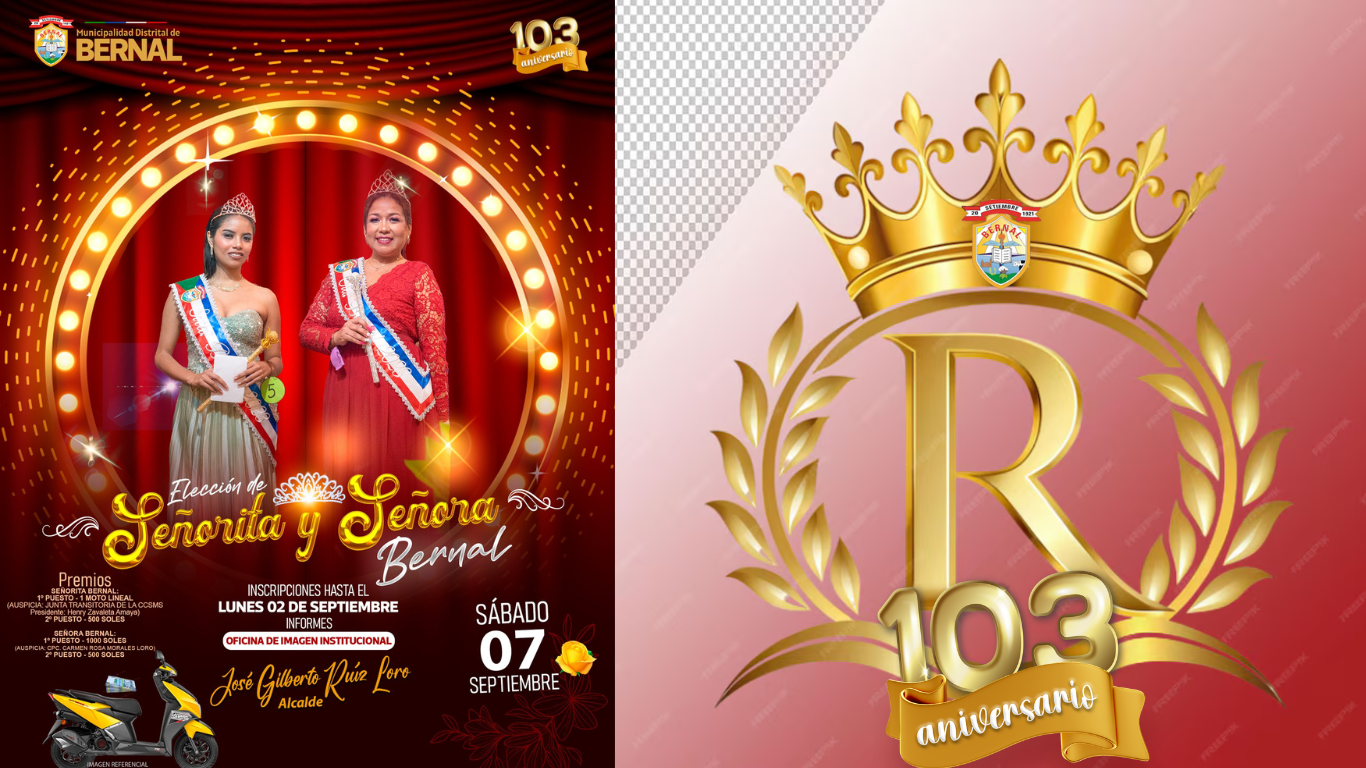 Prepรกrense para la gran celebraciรณn de Bernal.
