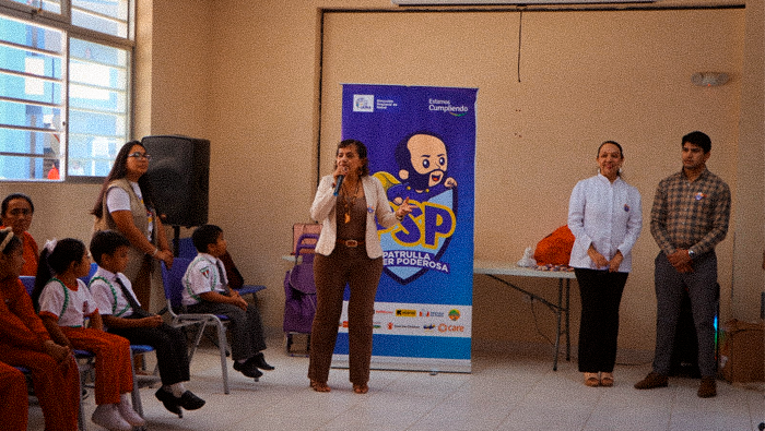 A través de talleres educativos dinámicos y llenos de diversión, la Patrulla Superpoderosa enseñó a los niños y adolescentes de la institución a cuidar su salud, trabajar en equipo y convertirse en líderes positivos dentro de su comunidad.