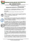 Vista preliminar de documento ORDENANZA MUNICIPAL N° 003-2024-MDY