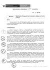 Vista preliminar de documento  Modificación presupuestal por incorporación de mayores fondos públicos 