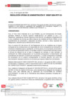 Vista preliminar de documento Resolución de Oficina de Administración N° 000207-2024-OA