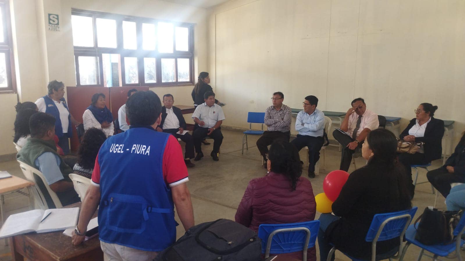 UGEL Piura Fomenta el trabajo comunitario