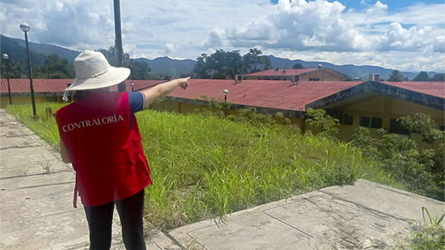 Huánuco.- La Contraloría General detectó que la nueva infraestructura del Centro de Salud de Cachicoto, ubicado en el distrito de Monzón en la provincia de Huamalíes, no funciona desde hace ocho años por deficiencias en su construcción. La obra, valorizada en S/ 9.6 millones, hasta hoy no brinda mejores condiciones de salud a los más de seis mil beneficiarios del mencionado distrito, que era la finalidad del proyecto.