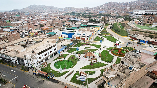 Parque Márquez de Corpac deja atrás a la informalidad