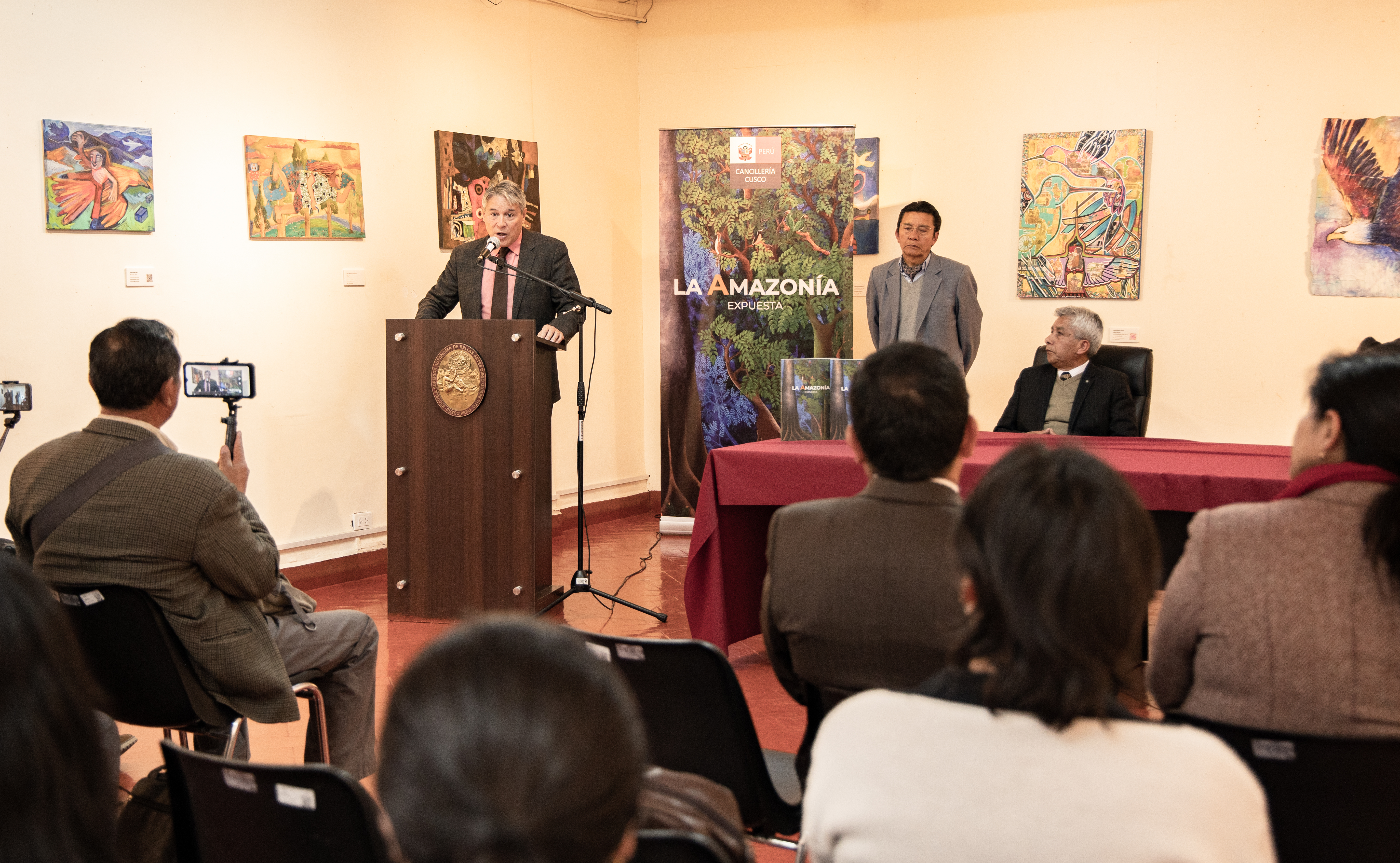 Intervención del canciller.