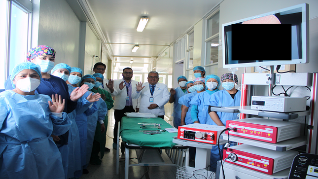 EsSalud Puno adquiere equipo que realizará procedimientos médicos para pacientes con próstata