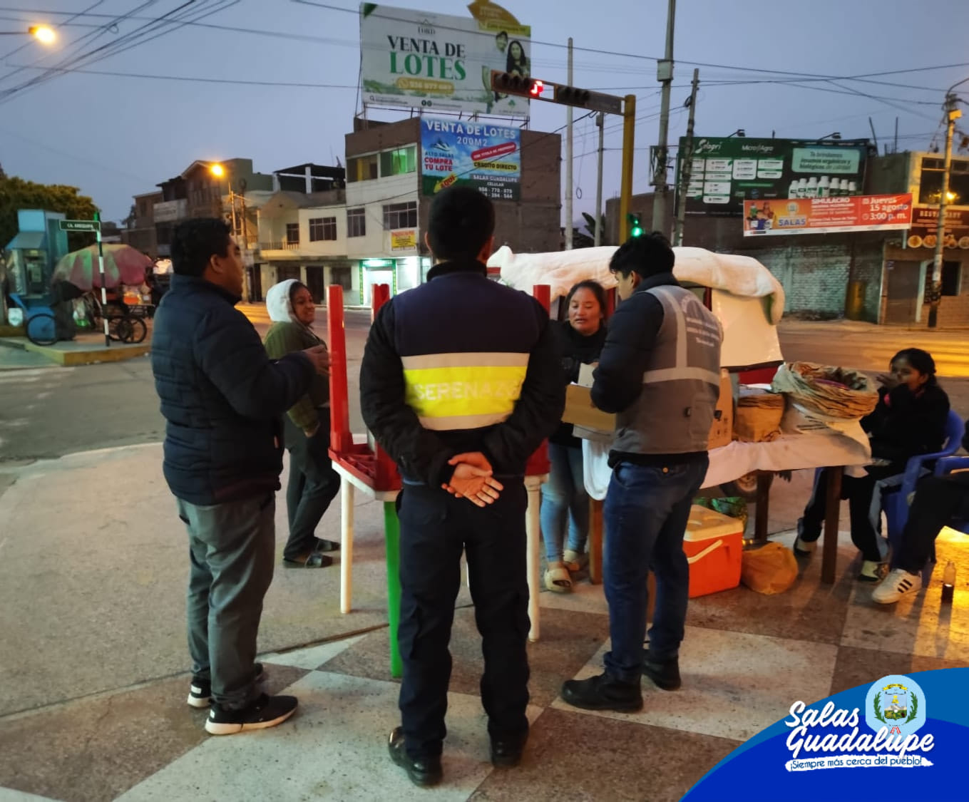 MUNICIPIO DE SALAS REALIZO ACCIONES DE SENSIBILIZACIÓN EN PUESTOS DE VENTA DE DESAYUNO