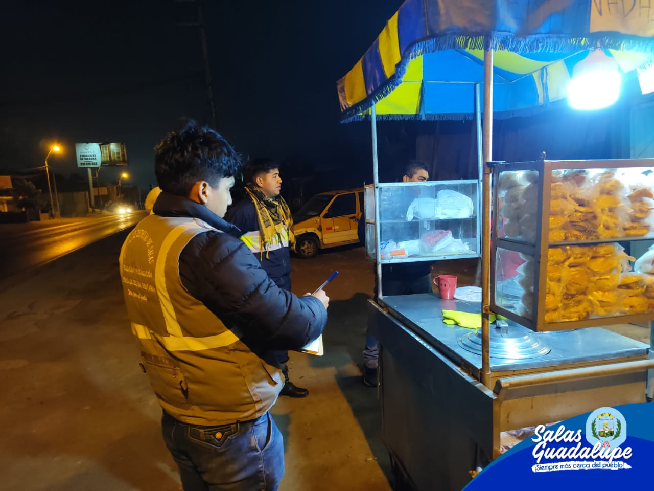MUNICIPIO DE SALAS REALIZO ACCIONES DE SENSIBILIZACIÓN EN PUESTOS DE VENTA DE DESAYUNO