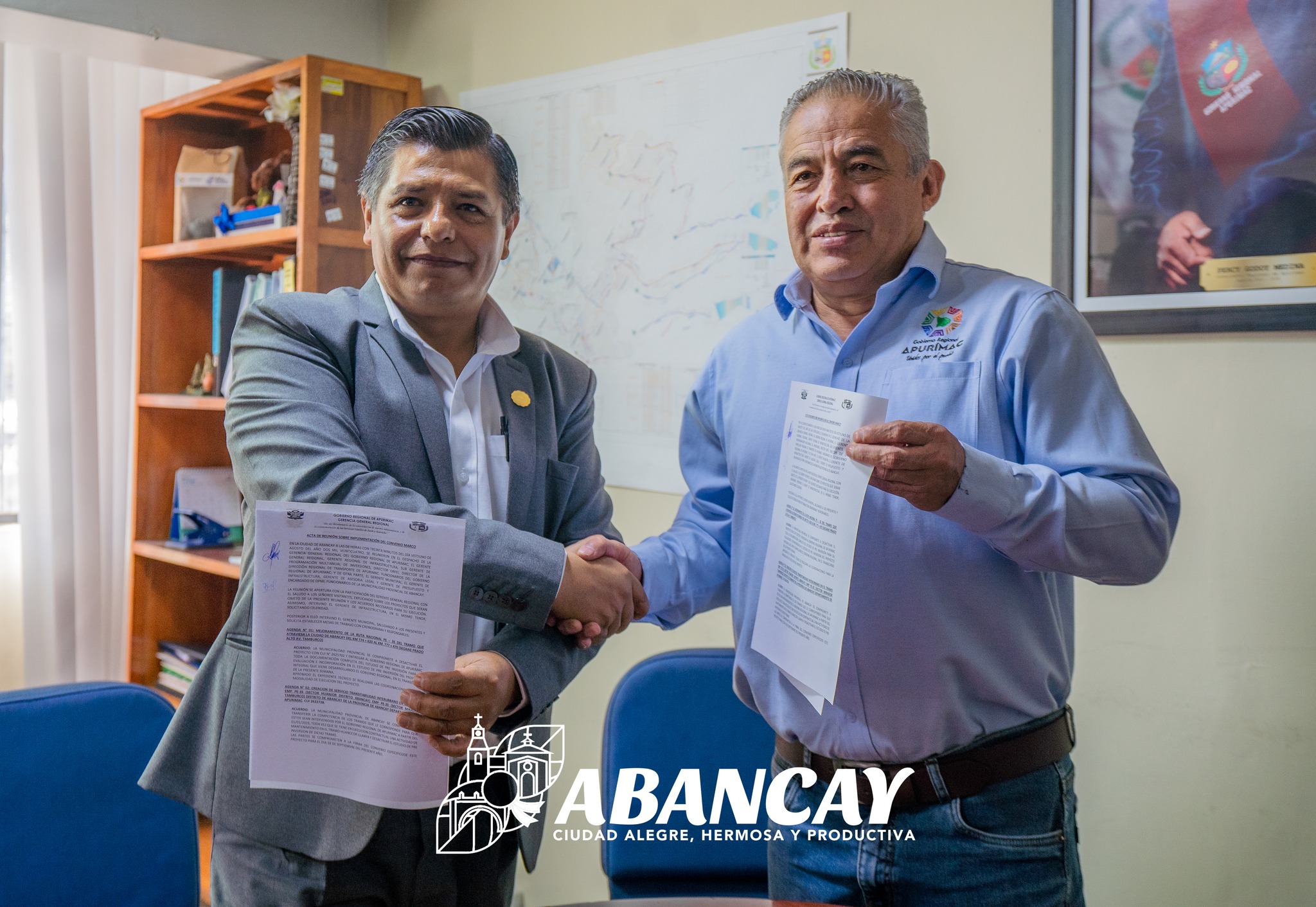 💯Municipalidad Provincial De Abancay (MPA) Y Gobierno Regional De Apurímac Inician Trabajo Articulado Para Fortalecer El Desarrollo Provincial.💯