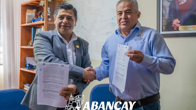 💯Municipalidad Provincial De Abancay (MPA) Y Gobierno Regional De Apurímac Inician Trabajo Articulado Para Fortalecer El Desarrollo Provincial.💯