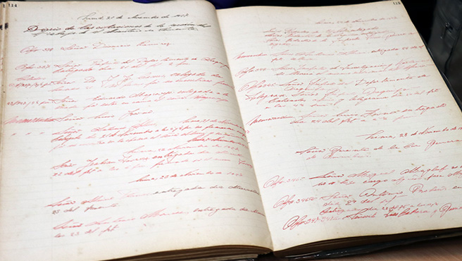 Servidores del AGN identificaron el Libro Copiador de la Sección del Trabajo de la Dirección de Fomento (1919-1924)