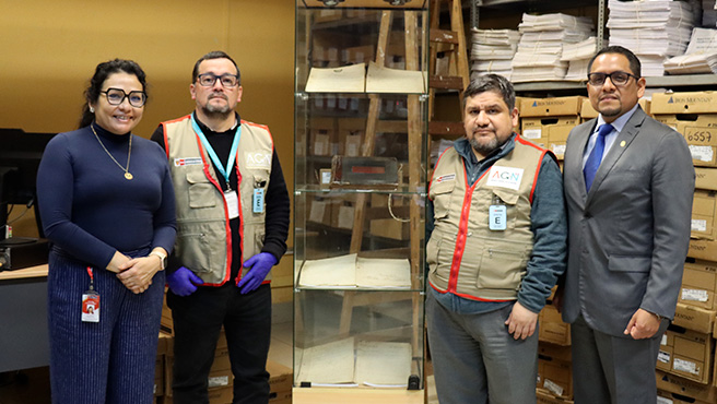 Servidores del AGN identificaron el Libro Copiador de la Sección del Trabajo de la Dirección de Fomento (1919-1924)
