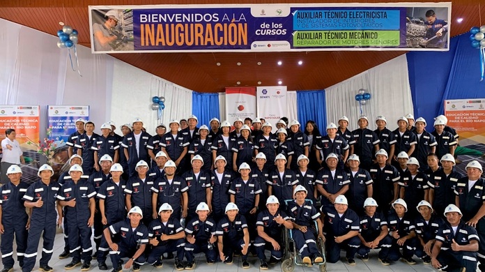 Comunidades del río Napo inician cursos técnicos en mecánica y electricidad gracias a alianza del Plan Binacional Perú - Ecuador y SENATI