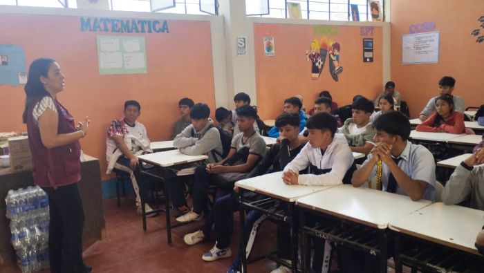 Pobladores del caserío Pampa Elera en Las Lomas se benefician con servicio de justicia itinerante