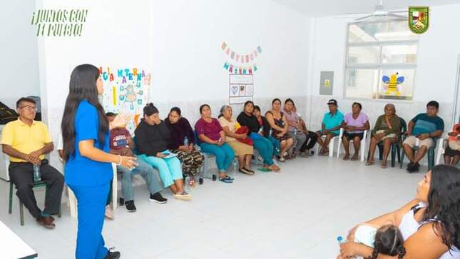 Foto Inician charlas paico pedagógicas a personas con discapacidad 
