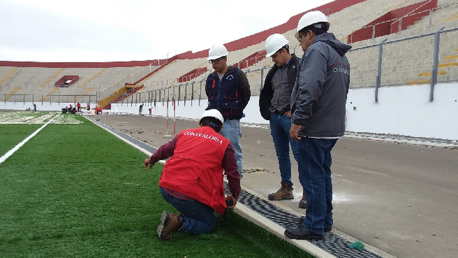 Áncash. - La Contraloría General alertó a la Municipalidad Provincial del Santa (MPS) sobre los riesgos en la ejecución de la segunda etapa de la obra de mejoramiento de los servicios deportivos del estadio Centenario Manuel Rivera Sánchez de Chimbote. Las situaciones identificadas afectarían el cumplimiento del contrato, la calidad de los trabajos que se vienen ejecutando y podrían generar pagos en exceso de S/ 1.8 millones.