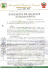 Vista preliminar de documento RESOLUCION DE ALCALDIA N° 0043-2024-A-MDC-Q-C